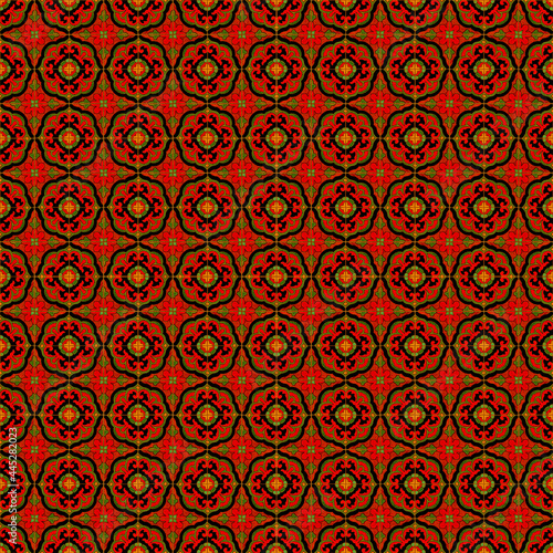 Infinitely Repeating Patterns Inspired by Catalina Island tiles and architecture