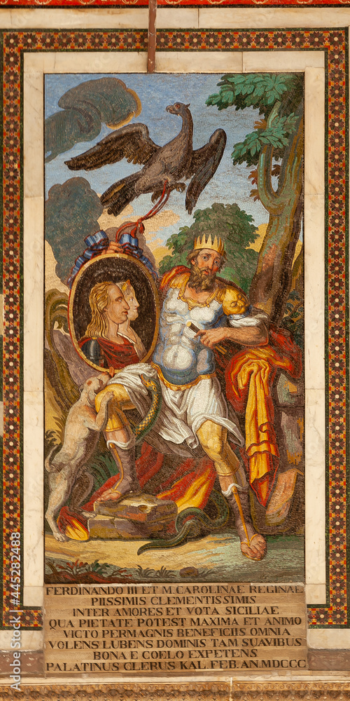 Obraz premium Palermo, capitol of Sicily. The beautiful churches