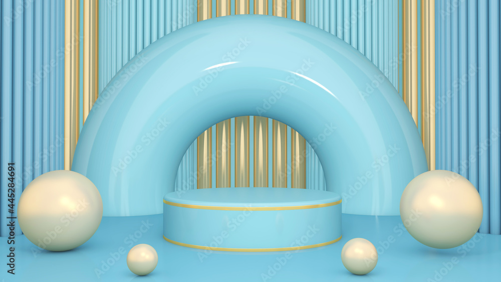 Podium and wall scene abstract background. 3D illustration, 3D rendering Podium and wall scene abstract background. 3D illustration, 3D rendering