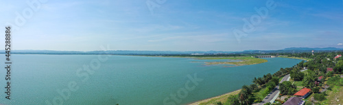 Pa Sak Jolasid Dam in Lopburi in Thailand