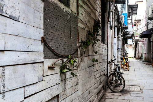 bicycle in the street