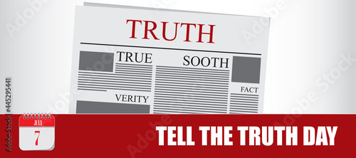 Card Tell The Truth Day