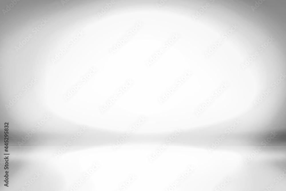 White wall in white room studio showcase background for display your products White wall in white room studio showcase background for display your products