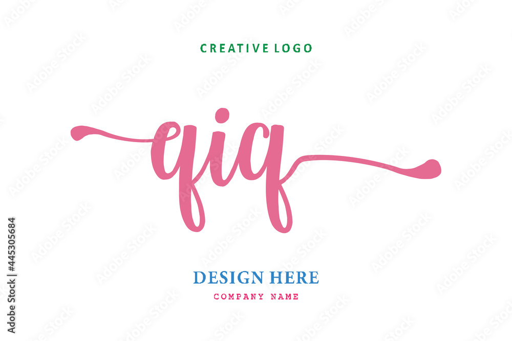 QIQ lettering logo is simple, easy to understand and authoritative QIQ lettering logo is simple, easy to understand and authoritative