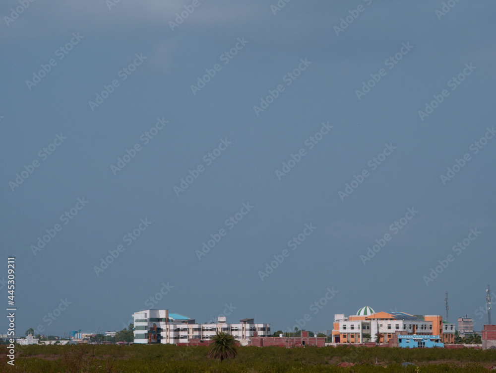 Industrial background image with sky view. Industrial background image with sky view.