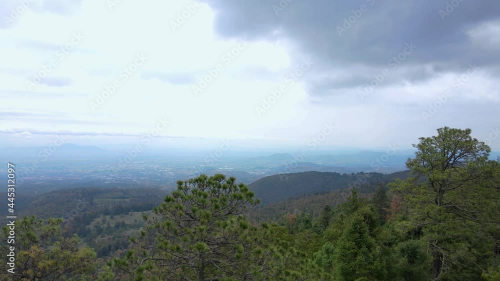 View of Mexico City from Mount Tlaloc