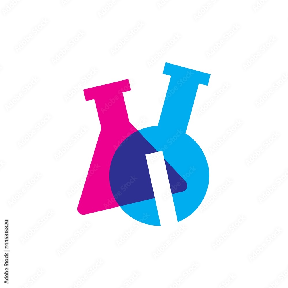 i letter lab laboratory glassware beaker logo vector icon illustration i letter lab laboratory glassware beaker logo vector icon illustration