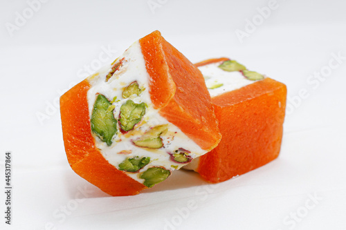 Nougat Apricot With Pistachios