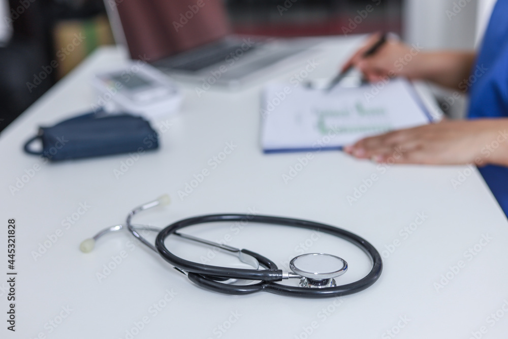 Professional medical doctor in the hospital. Healthcare and medical concept. Professional medical doctor in the hospital. Healthcare and medical concept.