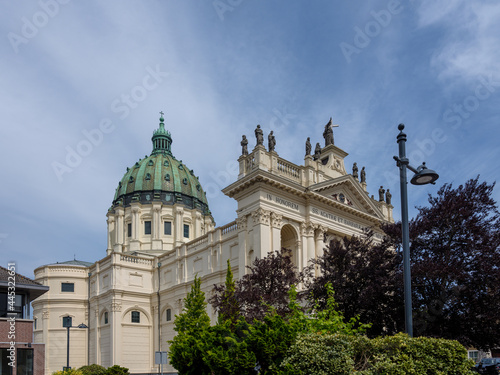 Build between 1867 en 1880 Basiliek van de H.H. Agatha en Barbara in Oudenbosch, Noord-Brabant Province, The Netherlands