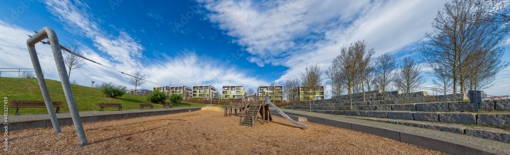 Ein Spielplatz im Frankfurter Stadtteil Riedberg Ein Spielplatz im Frankfurter Stadtteil Riedberg