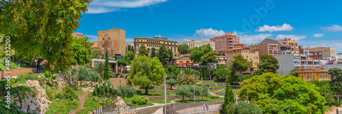 Roman amphitheatre in Tarragona, Costa Dorada, Catalonia, Spain