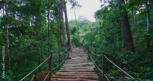 Morning Time At A Hotel Deep In The Jungles Of Mondulkiri, Cambodia photo