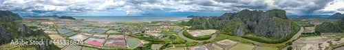 Khao Daeng Viewpoint Red Mountain in Prachuap Khiri Khan, Thailand