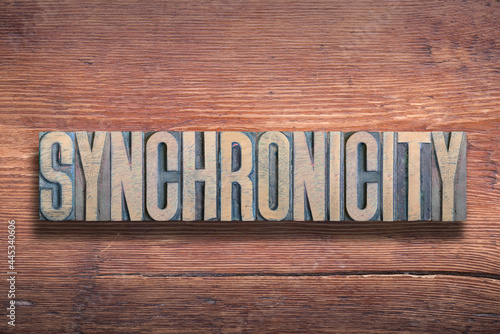 synchronicity word wood