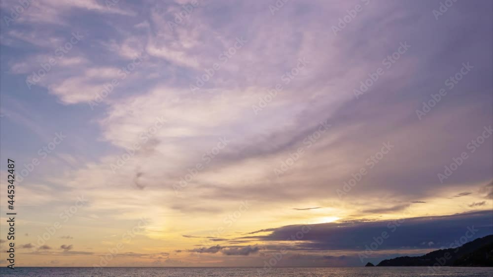 Amazing Time Lapse of colorful clouds pastel sky Sunset or sunrise cloudscape Beautiful light of nature sky and Clouds moving away rolling Colorful dark sunset clouds Footage timelapse Dramatic scene Amazing Time Lapse of colorful clouds pastel sky Sunset or sunrise cloudscape Beautiful light of nature sky and Clouds moving away rolling Colorful dark sunset clouds Footage timelapse Dramatic scene