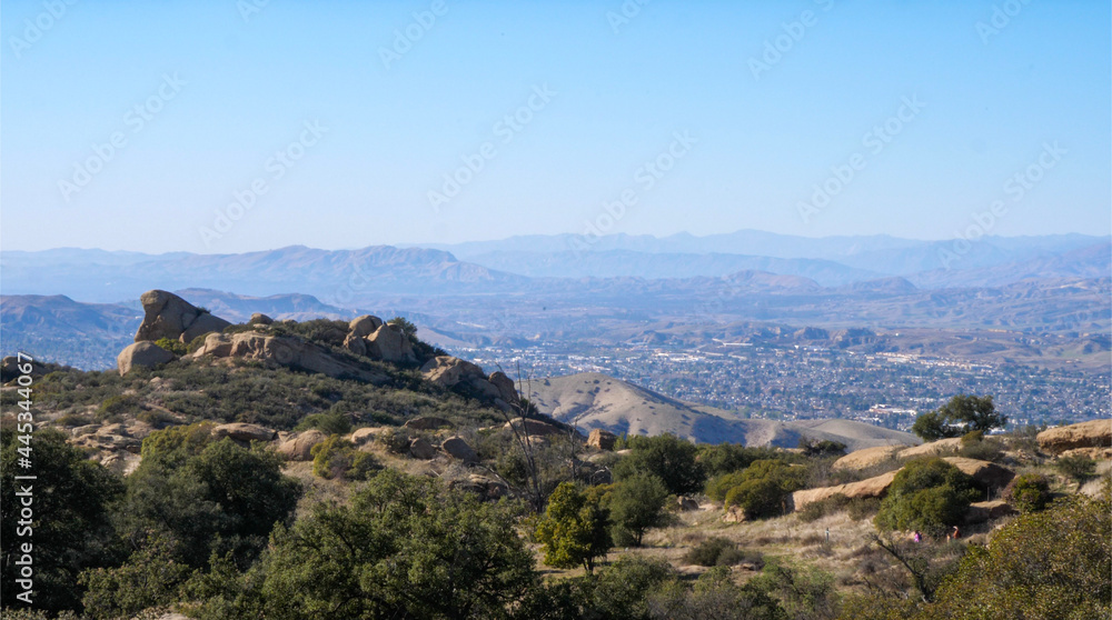 panorama of the mountains