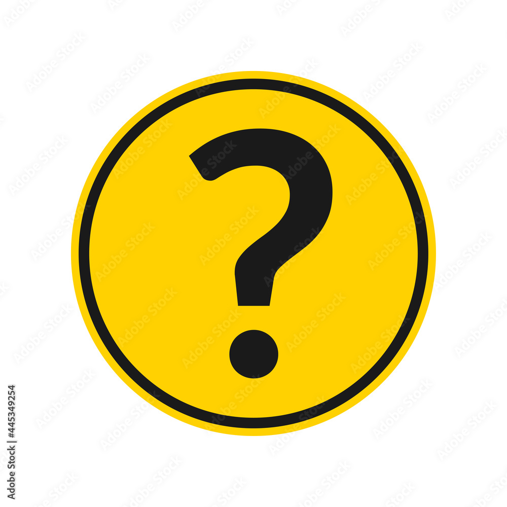 Question mark icon. FAQ circle button or sign. Vector illustration. Question mark icon. FAQ circle button or sign. Vector illustration.
