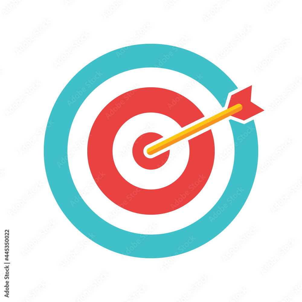 Darts, circle for playing darts isolated on white background. Vector, cartoon illustration. Vector. Darts, circle for playing darts isolated on white background. Vector, cartoon illustration. Vector.