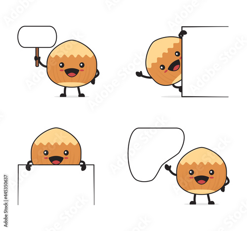 Hazelnut cartoon character