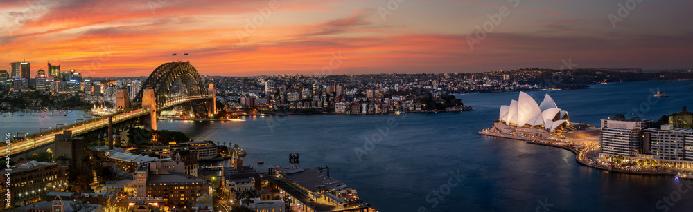 Fototapeta premium Cityscape image of Sydney