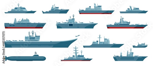 Fotografie, Obraz Military boats