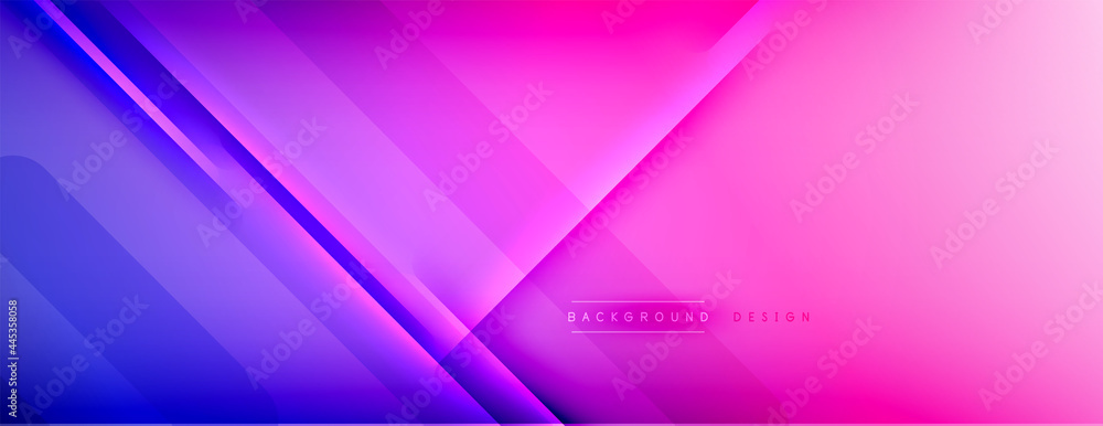 Abstract background - lines composition created with lights and shadows. Technology or business digital template. Trendy simple fluid color gradient abstract background with dynamic Abstract background - lines composition created with lights and shadows. Technology or business digital template. Trendy simple fluid color gradient abstract background with dynamic