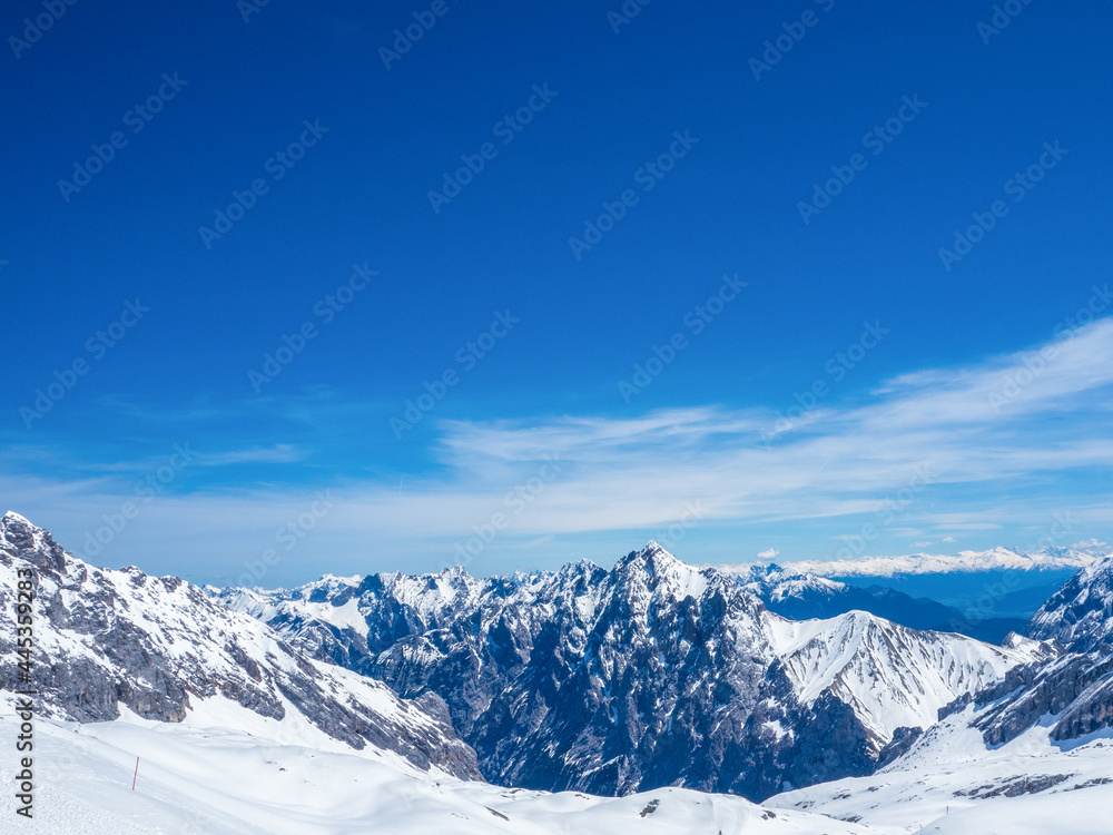 Alpine mountain landscape. Beautiful views.