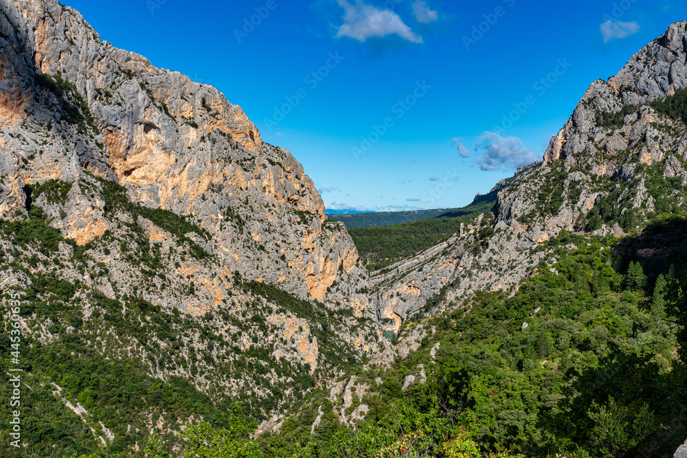 Obraz premium Verdon Gorge, Gorges du Verdon in French Alps, Provence, France