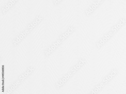 Abstract clean white texture wall 3d rendering. Wave line horizontal brick tracery and rough surface as new brick, paper or plaster background for text space creative design artwork.
