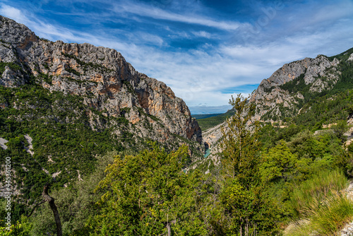 Fototapeta Naklejka Na Ścianę i Meble -  Verdon Gorge, Gorges du Verdon in French Alps, Provence, France