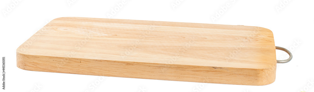 Wood cutting board isolated on white background Wood cutting board isolated on white background