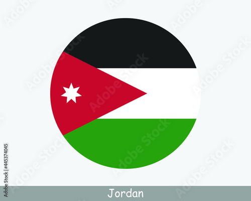 Jordan Round Circle Flag. Jordanian Circular Button Banner Icon. EPS Vector Free Download Jordan Round Circle Flag. Jordanian Circular Button Banner Icon. EPS Vector - GFXLoad