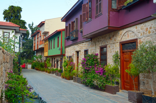 Fototapeta Naklejka Na Ścianę i Meble -  Kaleici is the historic city center of Antalya, Turkey