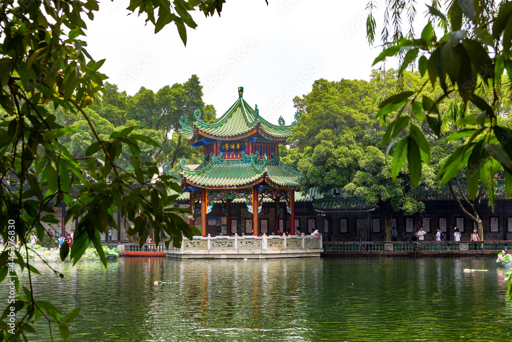 Baomo Garden, Lingnan Classical Garden Landscape, Guangzhou, China Baomo Garden, Lingnan Classical Garden Landscape, Guangzhou, China