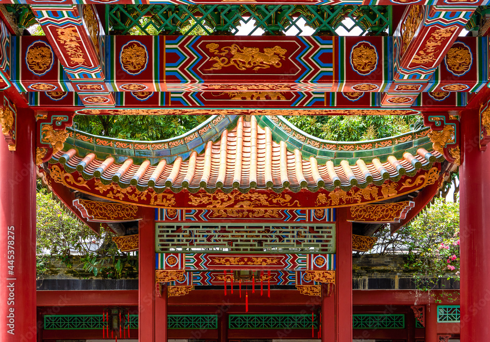 Baomo Garden, Lingnan Classical Garden Landscape, Guangzhou, China Baomo Garden, Lingnan Classical Garden Landscape, Guangzhou, China