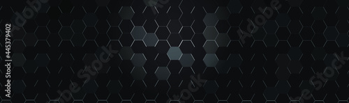 Vectors mimic geometric hexagons that are grouped together like honeycombs. illustration of printing technology concept beautiful texture dark background illustrations 