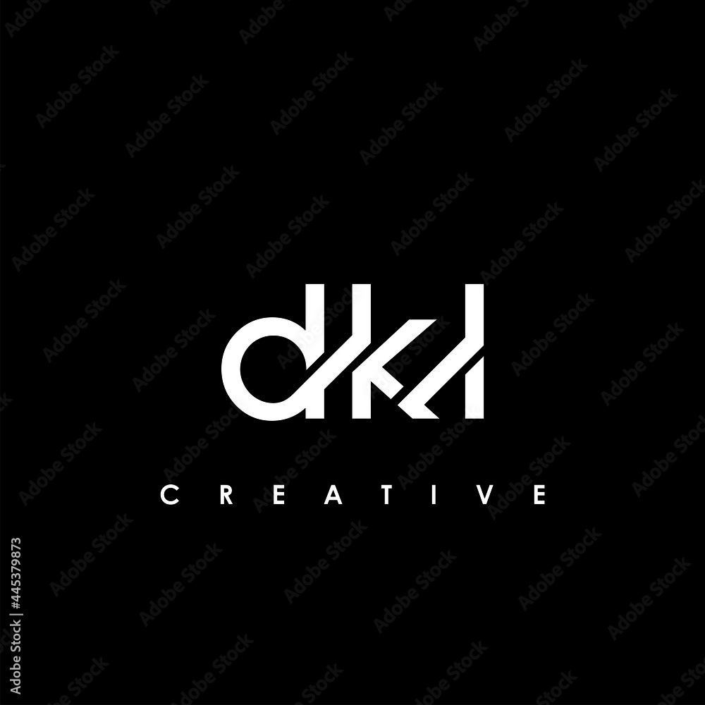 DKL Letter Initial Logo Design Template Vector Illustration