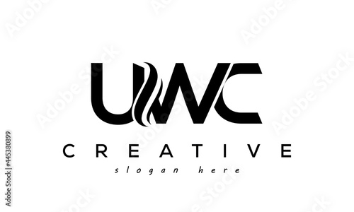 UWC creative luxury logo design photo