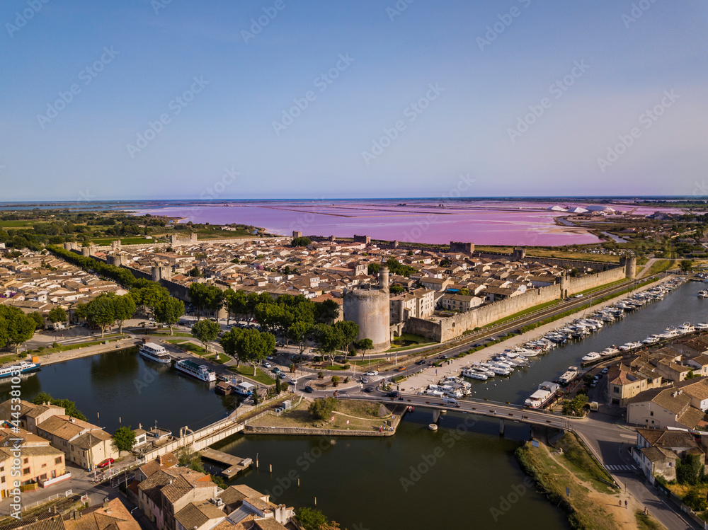 Fototapeta premium Aigues-Mortes and the 