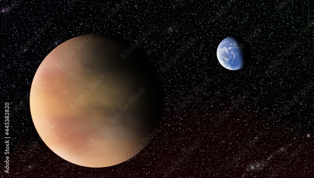 Venus And Earth Venus And Earth