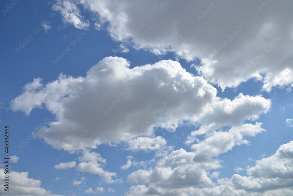 Abstract background. Panorama clouds and blue sky. Abstract background. Panorama clouds and blue sky.