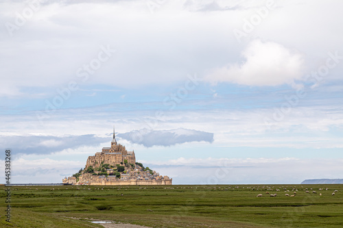 Wallpaper Mural Mont Saint-Michel, in Normandy Torontodigital.ca