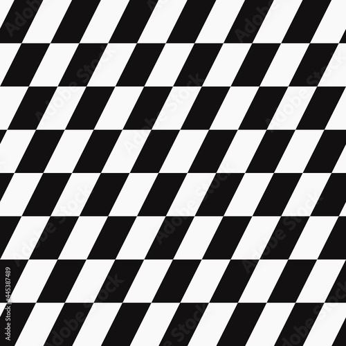 Race flag diagonal. Vector seamless rectangles flag sample.