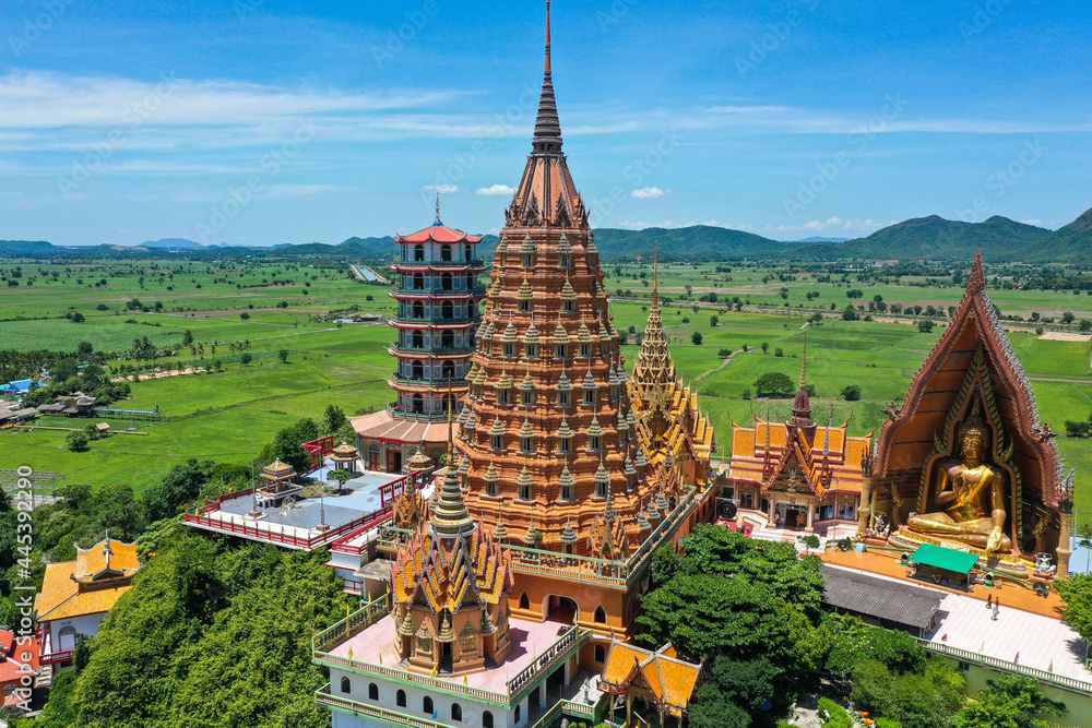 Wat Tham Khao Noi and Wat Tham Sua in Kanchanaburi, Thailand