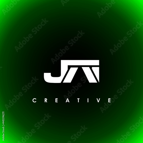JAI Letter Initial Logo Design Template Vector Illustration photo