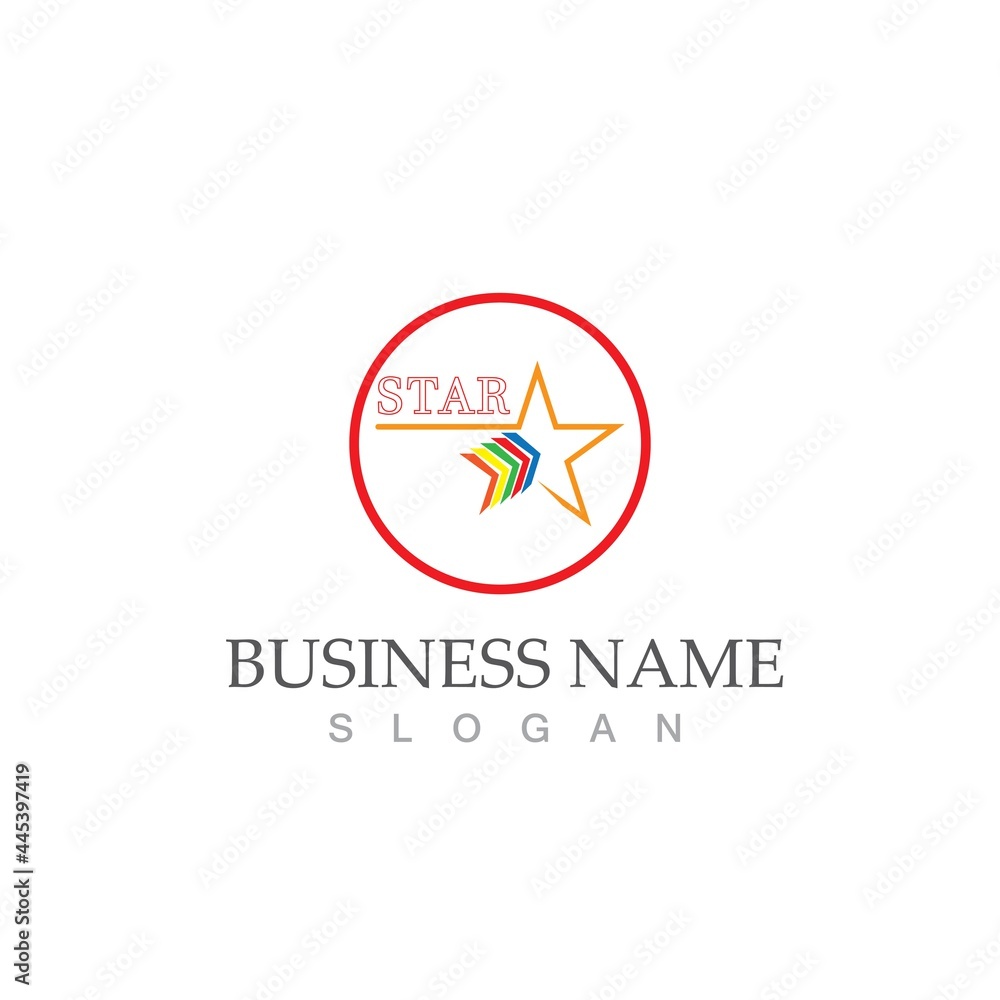 Star icon Template Star icon Template