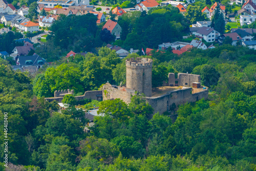 Schloss Alsbach von oben