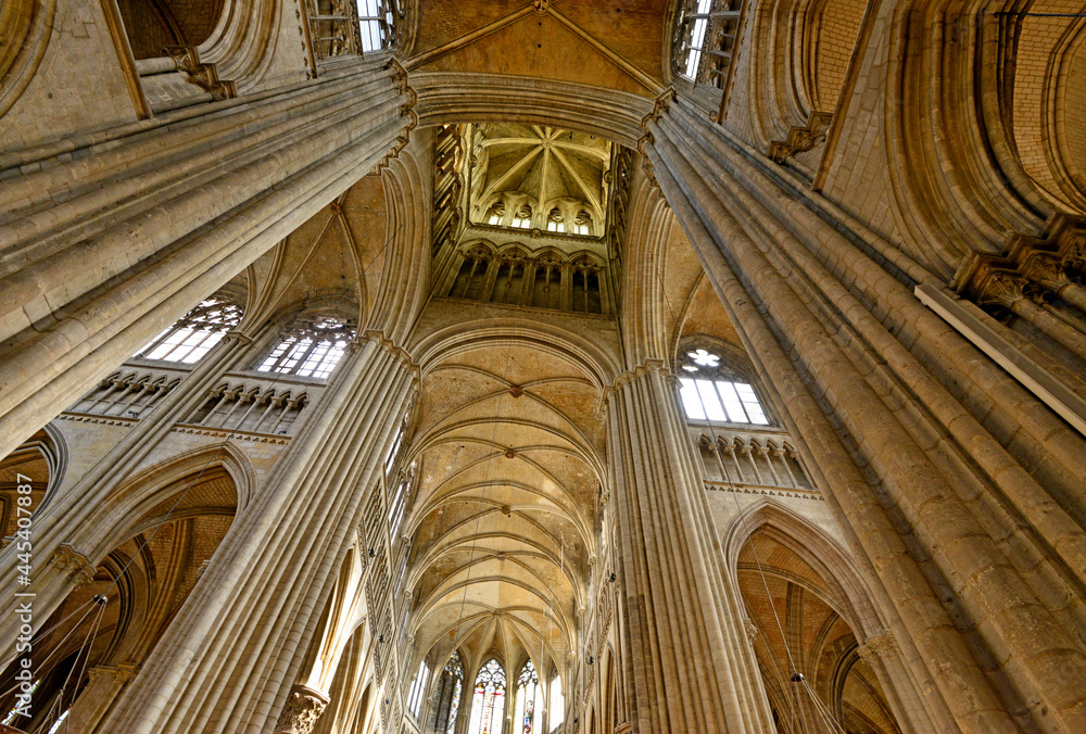 Rouen ; France - september 21 2017 : cathedral