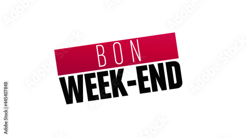 bon week-end